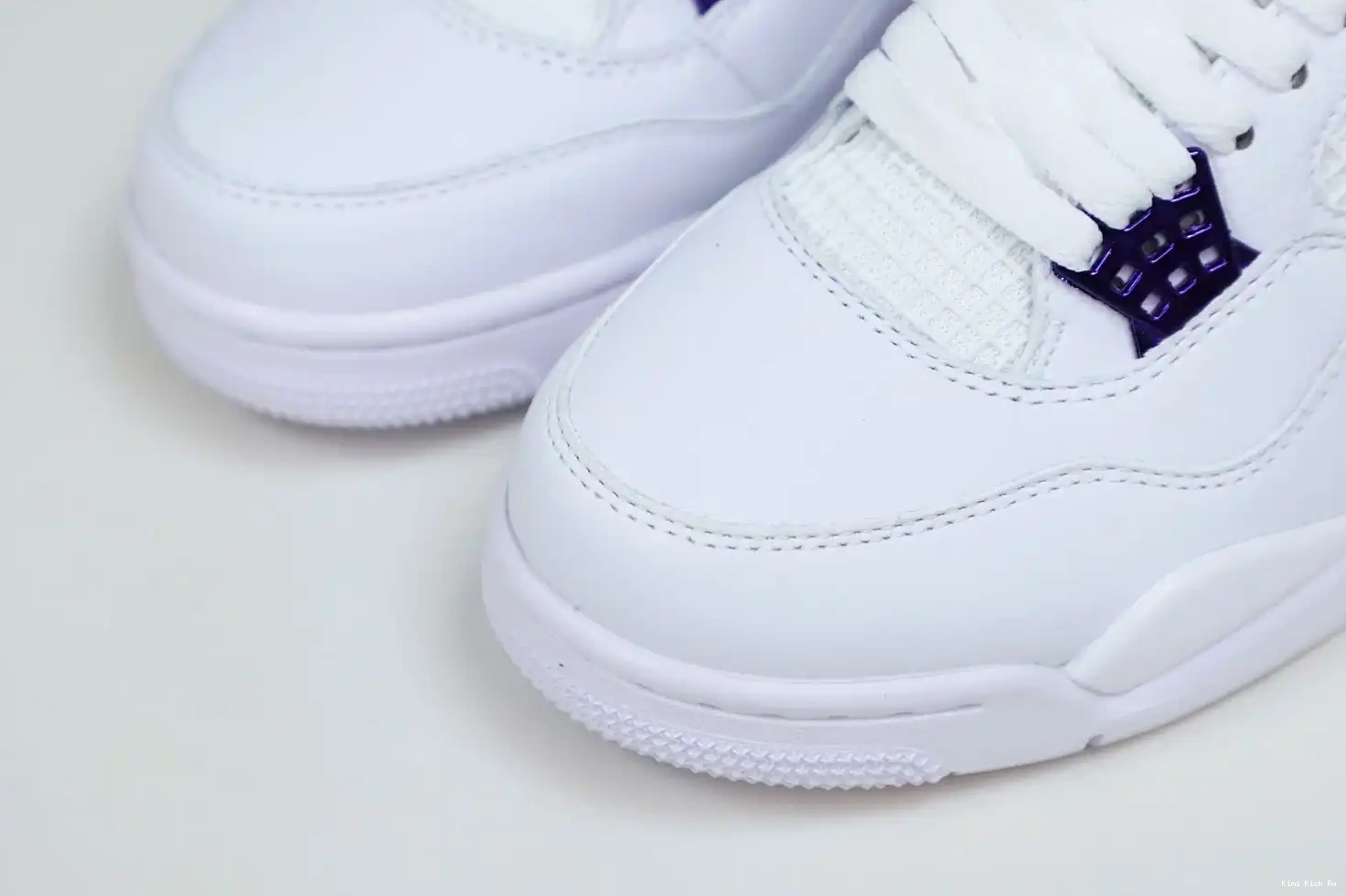 JORDAN AIR METALLIC 4 Kimikick PURPLE 0716